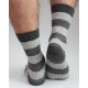 Mens Stripy Alpaca Socks