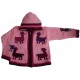 Children's Alpaca Design Jacket Pink