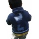 Children's Alpaca Design Jacket Denim