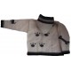 Children's Alpaca Design Jacket Natural