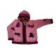 Children's Alpaca Design Jacket Pink