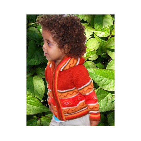 Children's Ecuadorian Jacket Blue