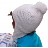 Plain Alpaca Hat White