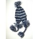 Alpaca Hats Strippy Designs-Blue