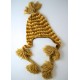 Alpaca Hats Strippy Designs-Mustard