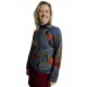 Intarsia Flora Jacket