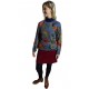 Intarsia Flora Jacket