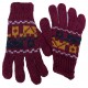 Children's Colourful Alpaca Gloves