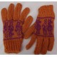 Children's Colourful Alpaca Gloves