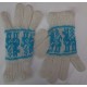 Children's Colourful Alpaca Gloves