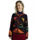 Ladies Intarsia Flower Jacket