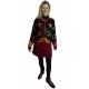 Ladies Intarsia Flower Jacket