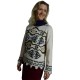 Ladies Intarsia Rosita Alpaca Jumper
