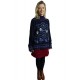 Ladies Intarsia Carla Alpaca Jumper